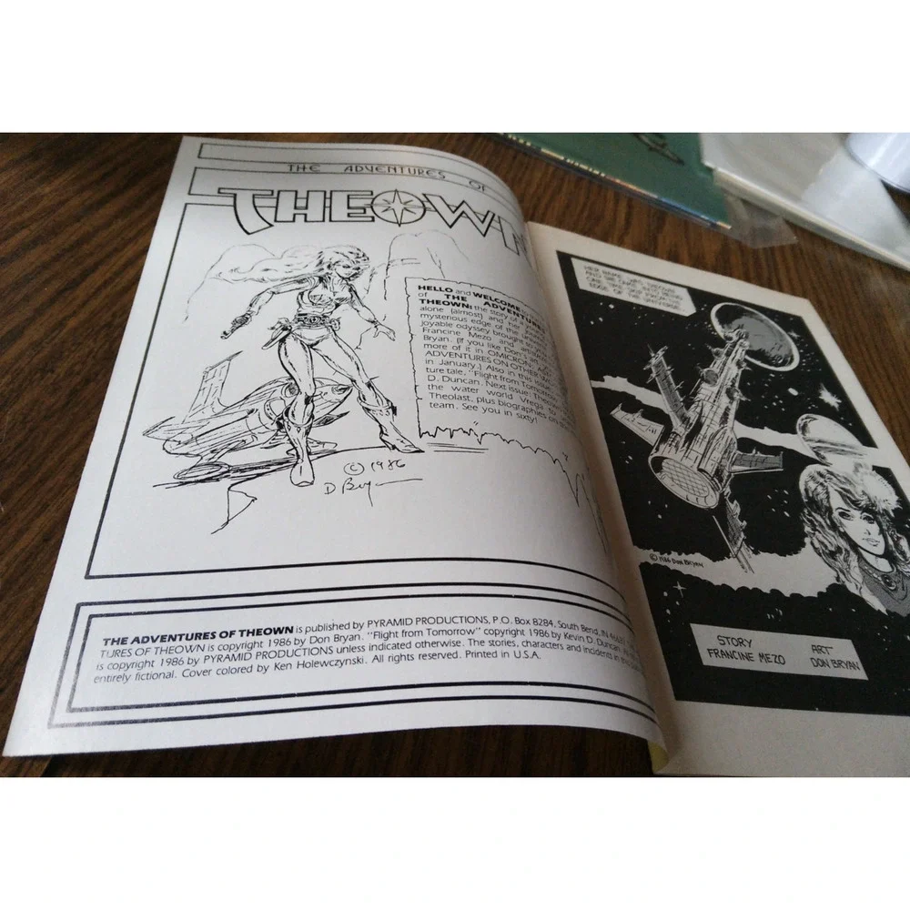 The Adventures Of Theown #1-3 October-December 1986 Pyramid Comics